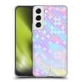 thumbnail image 1 of Head Case Designs Mermaid Scales Holographic Soft Gel Case Compatible with Samsung Galaxy S22 5G, 1 of 7