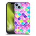 thumbnail image 1 of Head Case Designs Mermaid Scales Watercolour Hard Back Case Compatible with Apple iPhone 14 Plus, 1 of 7