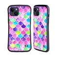 thumbnail image 1 of Head Case Designs Mermaid Scales Watercolour Hybrid Case Compatible with Apple iPhone 15 Plus, 1 of 7