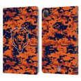 thumbnail image 1 of Head Case Designs NFL Chicago Bears Graphics Digital Camouflage Leather Book Wallet Case Cover For Apple iPad Pro 11 2020 / 2021 / 2022, 1 of 6