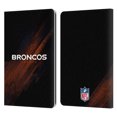 thumbnail image 1 of Head Case Designs NFL Denver Broncos Logo Blur Leather Book Wallet Case Cover For Amazon Kindle Paperwhite 1 / 2 / 3, 1 of 6