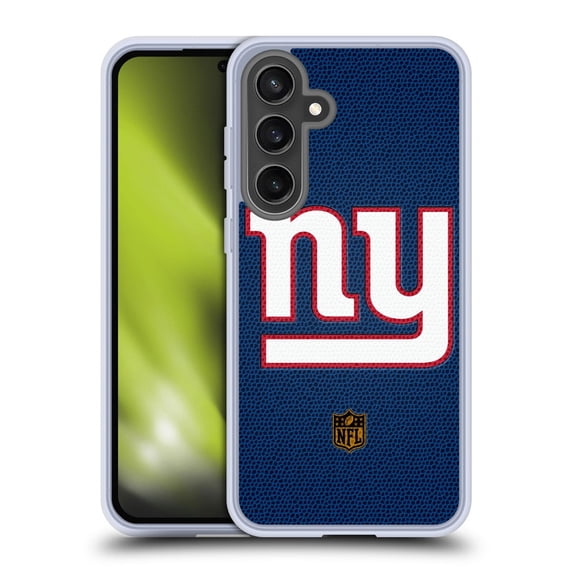 Head Case Designs NFL New York Giants Logo Football Soft Gel Case for Samsung Galaxy S24 FE
