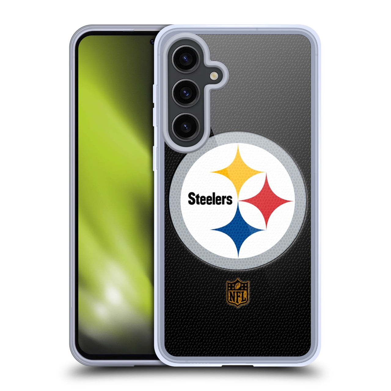 Head Case Designs NFL Pittsburgh Steelers Logo Football Soft Gel Case for Samsung Galaxy S24+ 5G