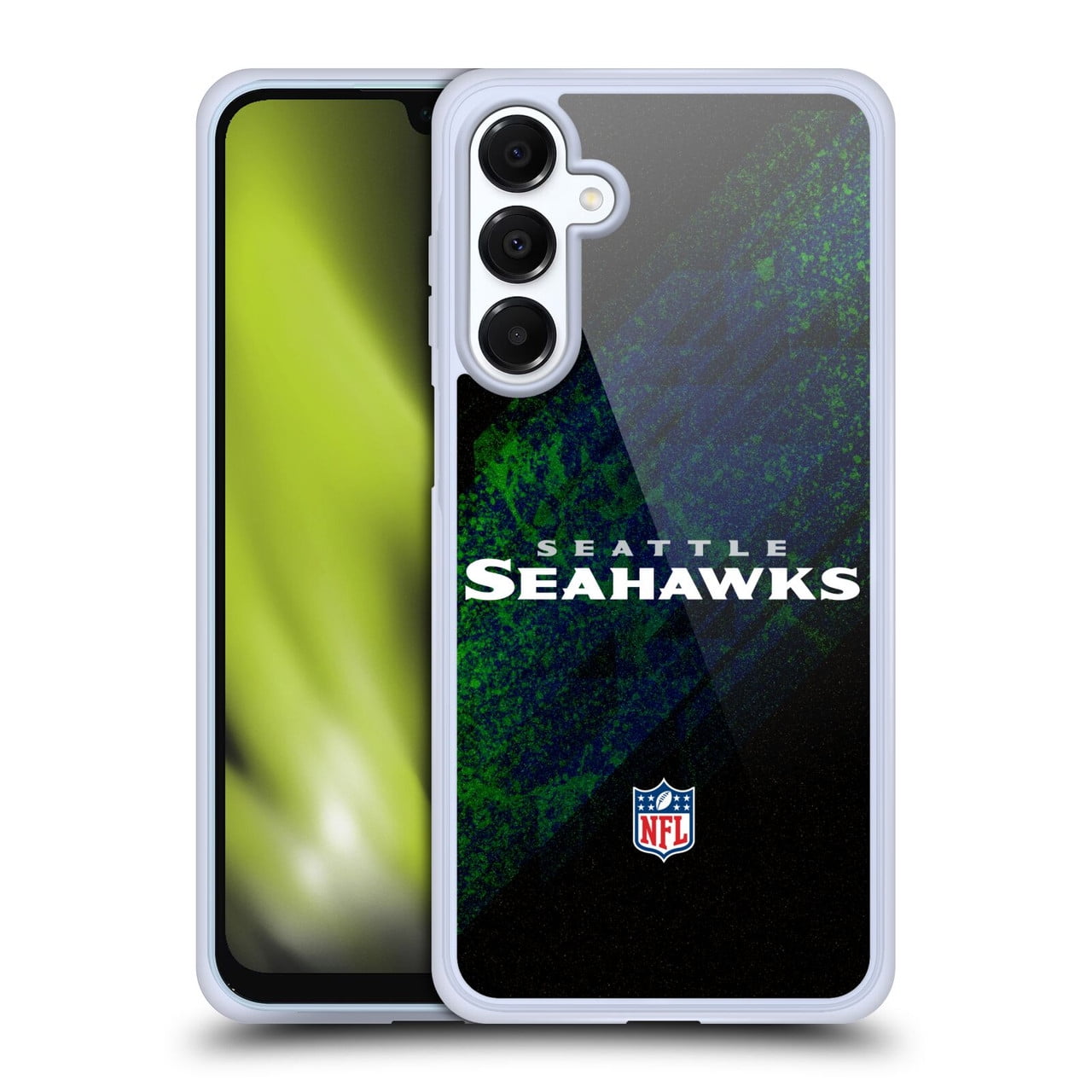Head Case Designs NFL Seattle Seahawks Logo Blur Soft Gel Case for Samsung Galaxy A16 5G