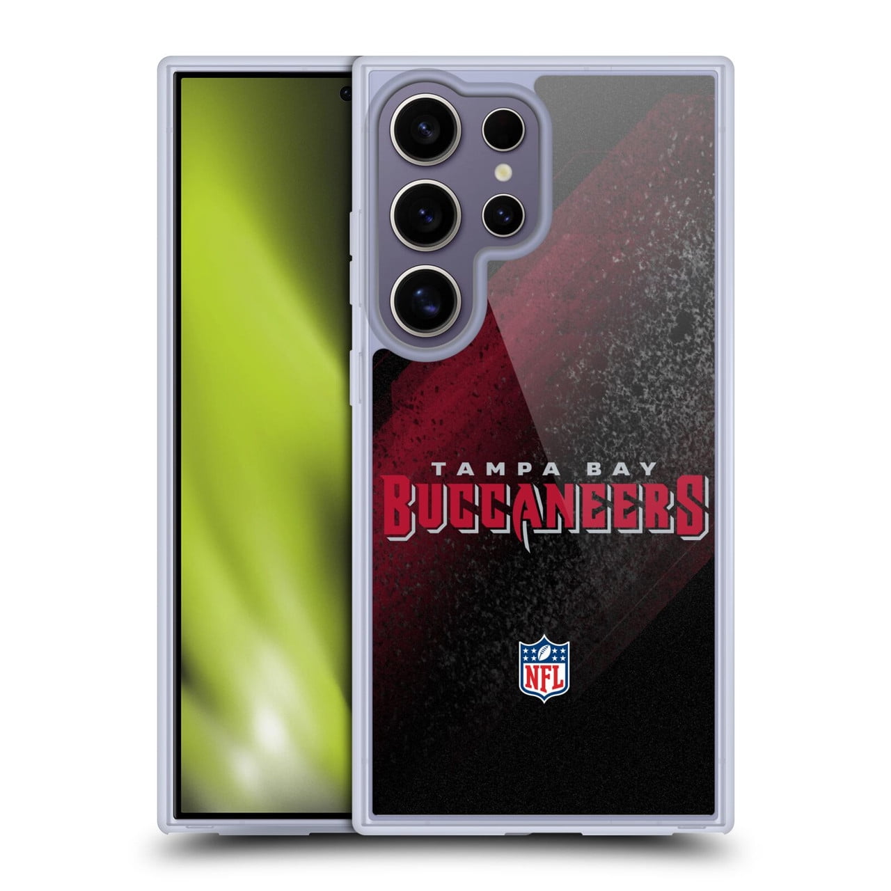 Head Case Designs NFL Tampa Bay Buccaneers Logo Blur Soft Gel Case for Samsung Galaxy S25 Ultra