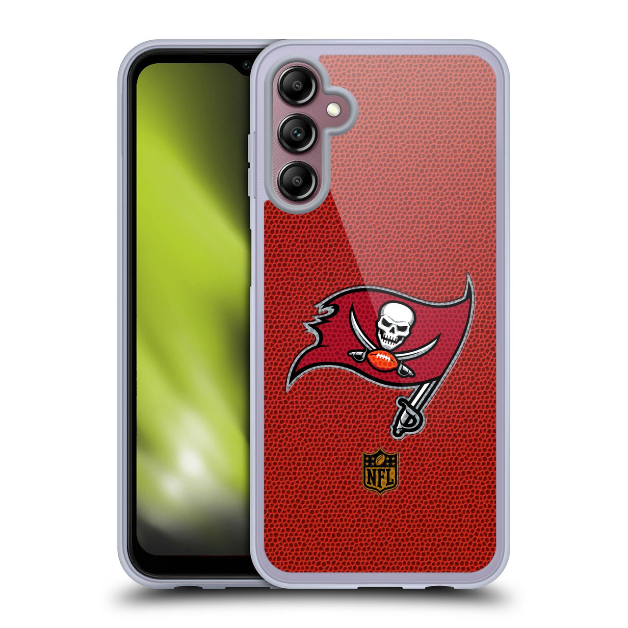 Head Case Designs NFL Tampa Bay Buccaneers Logo Football Soft Gel Case for Samsung Galaxy A14 5G