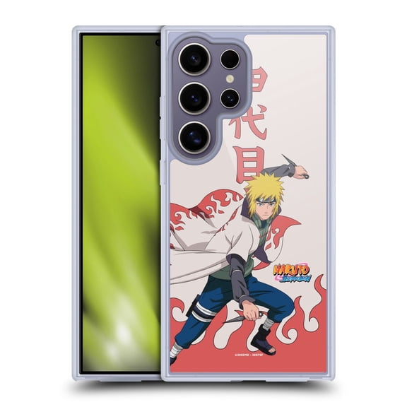 Head Case Designs Naruto Shippuden Character Art Minato Namikaze Soft Gel Case for Samsung Galaxy S25 Ultra
