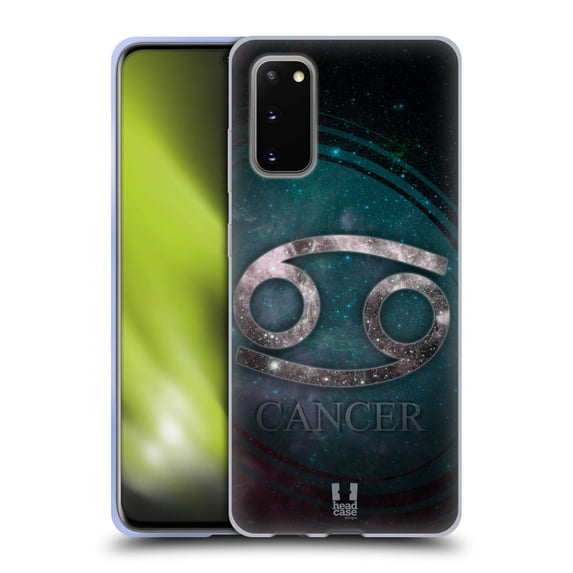 Head Case Designs Nebula Zodiac Symbols Cancer Soft Gel Case Compatible with Samsung Galaxy S20 / S20 5G