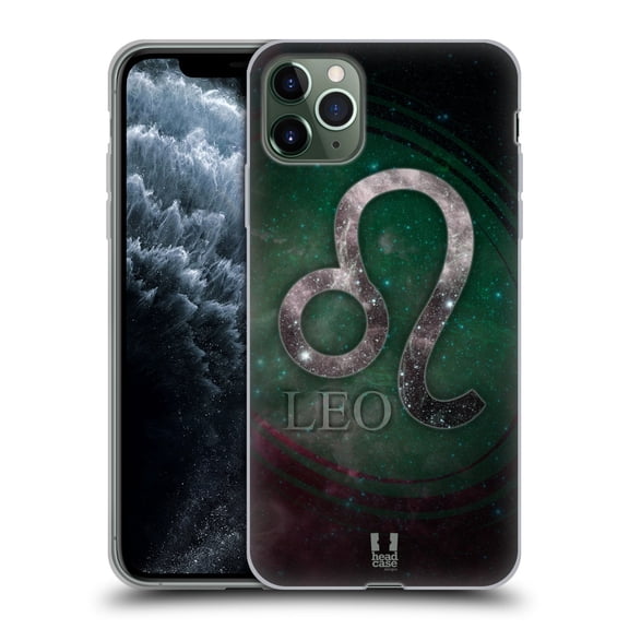 Head Case Designs Nebula Zodiac Symbols Leo Soft Gel Case Compatible with Apple iPhone 11 Pro Max
