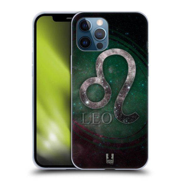 Head Case Designs Nebula Zodiac Symbols Leo Soft Gel Case Compatible with Apple iPhone 12 Pro Max