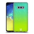 thumbnail image 1 of Head Case Designs Neon Rain Ombre Aqua Green Soft Gel Case Compatible with Samsung Galaxy S10e, 1 of 7