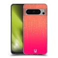 thumbnail image 1 of Head Case Designs Neon Rain Ombre Peach Pink Soft Gel Case Compatible with Google Pixel 8 Pro, 1 of 7