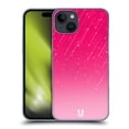 thumbnail image 1 of Head Case Designs Neon Rain Ombre Pink Hard Back Case Compatible with Apple iPhone 15 Plus, 1 of 7