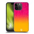 thumbnail image 1 of Head Case Designs Neon Rain Ombre Pink Orange Hard Back Case Compatible with Apple iPhone 15 Pro Max, 1 of 7