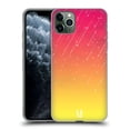 thumbnail image 1 of Head Case Designs Neon Rain Ombre Pink Yellow Soft Gel Case Compatible with Apple iPhone 11 Pro Max, 1 of 7