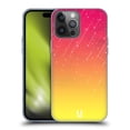 thumbnail image 1 of Head Case Designs Neon Rain Ombre Pink Yellow Soft Gel Case Compatible with Apple iPhone 14 Pro Max, 1 of 7