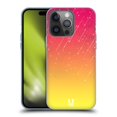 thumbnail image 1 of Head Case Designs Neon Rain Ombre Pink Yellow Soft Gel Case Compatible with Apple iPhone 14 Pro, 1 of 7