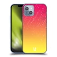 thumbnail image 1 of Head Case Designs Neon Rain Ombre Pink Yellow Soft Gel Case Compatible with Apple iPhone 14, 1 of 7