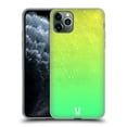 thumbnail image 1 of Head Case Designs Neon Rain Ombre Yellow Green Soft Gel Case Compatible with Apple iPhone 11 Pro Max, 1 of 7
