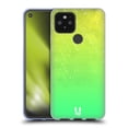 thumbnail image 1 of Head Case Designs Neon Rain Ombre Yellow Green Soft Gel Case Compatible with Google Pixel 5 5G, 1 of 7