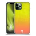 thumbnail image 1 of Head Case Designs Neon Rain Ombre Yellow Peach Hard Back Case Compatible with Apple iPhone 11 Pro, 1 of 7