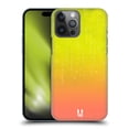 thumbnail image 1 of Head Case Designs Neon Rain Ombre Yellow Peach Hard Back Case Compatible with Apple iPhone 14 Pro Max, 1 of 7