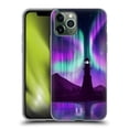 thumbnail image 1 of Head Case Designs Northern Lights Lighthouse Seascape Soft Gel Case Compatible with Apple iPhone 11 Pro, 1 of 7
