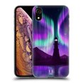 thumbnail image 1 of Head Case Designs Northern Lights Lighthouse Seascape Soft Gel Case Compatible with Apple iPhone XR, 1 of 7