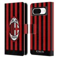 thumbnail image 1 of Head Case Designs Officially Licensed AC Milan 2022/23 Home Kit Leather Book Wallet Case Cover Compatible with Google Pixel 8, 1 of 6