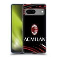 thumbnail image 1 of Head Case Designs Officially Licensed AC Milan Crest Patterns Curved Soft Gel Case Compatible with Google Pixel 7, 1 of 7