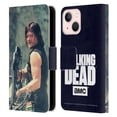 thumbnail image 1 of Head Case Designs Officially Licensed AMC The Walking Dead Daryl Dixon Archer Leather Book Wallet Case Cover Compatible with Apple iPhone 13 Mini, 1 of 6