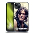 thumbnail image 1 of Head Case Designs Officially Licensed AMC The Walking Dead Daryl Dixon Half Body Hard Back Case Compatible with Apple iPhone 15 Plus, 1 of 7