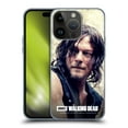 thumbnail image 1 of Head Case Designs Officially Licensed AMC The Walking Dead Daryl Dixon Half Body Soft Gel Case Compatible with Apple iPhone 15 Pro, 1 of 7
