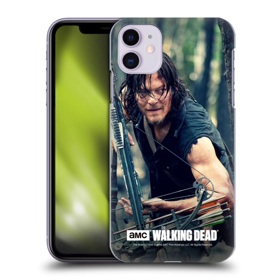 Head Case Designs Officially Licensed AMC The Walking Dead Daryl Dixon Lurk Hard Back Case Compatible with Apple iPhone 11