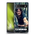 thumbnail image 1 of Head Case Designs Officially Licensed AMC The Walking Dead Daryl Dixon Lurk Soft Gel Case Compatible with Google Pixel 6a, 1 of 7