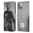 thumbnail image 1 of Head Case Designs Officially Licensed AMC The Walking Dead Double Exposure Abraham Leather Book Wallet Case Cover Compatible with Apple iPhone 14, 1 of 6