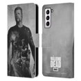 thumbnail image 1 of Head Case Designs Officially Licensed AMC The Walking Dead Double Exposure Abraham Leather Book Wallet Case Cover Compatible with Samsung Galaxy S21 5G, 1 of 6