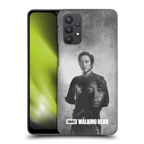Head Case Designs Officially Licensed AMC The Walking Dead Double Exposure Glenn Hard Back Case Compatible with Samsung Galaxy A32 5G / M32 5G (2021)