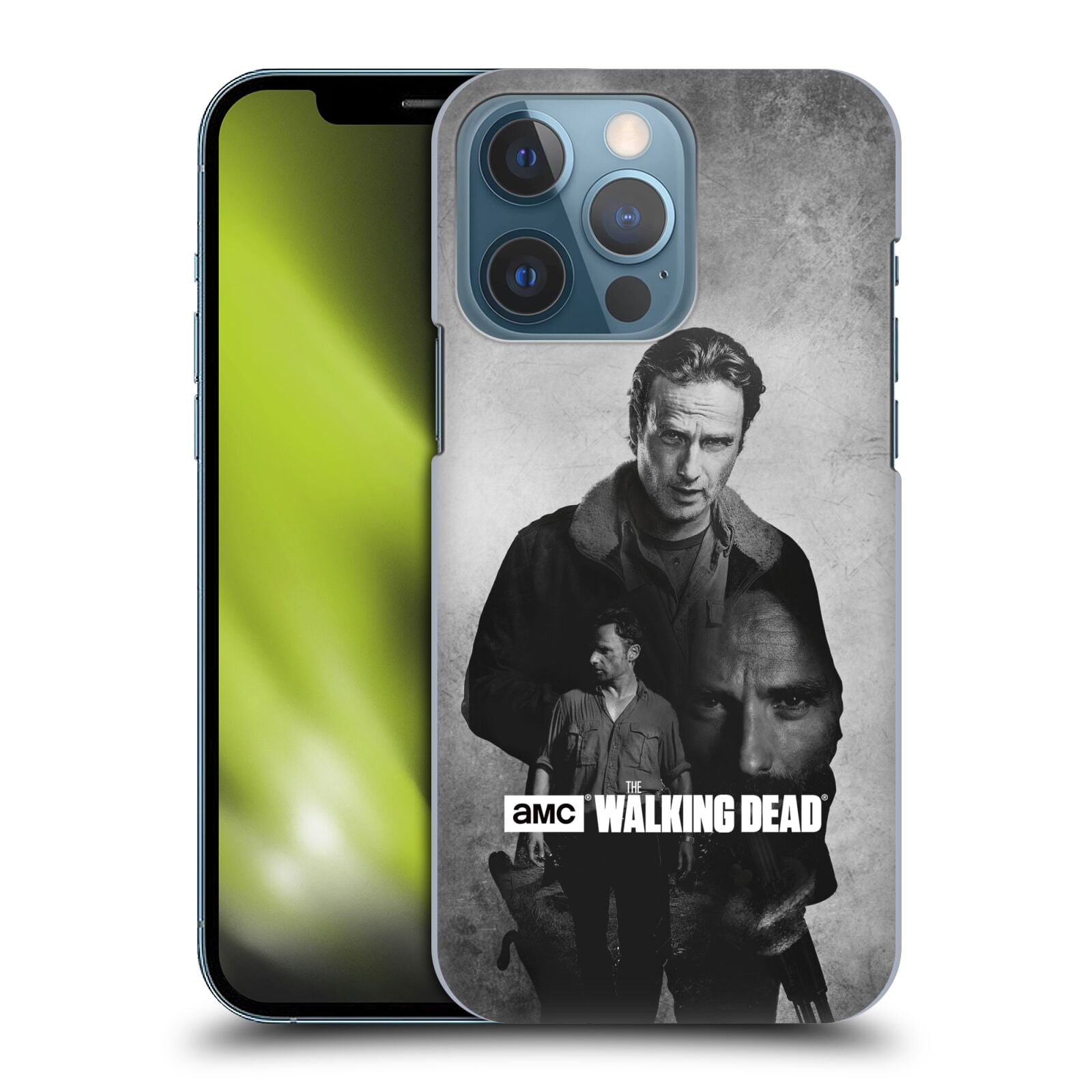 Head Case Designs Officially Licensed AMC The Walking Dead Double Exposure  Morgan Hard Back Case Compatible with Apple iPhone 11