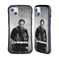 thumbnail image 1 of Head Case Designs Officially Licensed AMC The Walking Dead Double Exposure Rick Hybrid Case Compatible with Apple iPhone 14 Plus, 1 of 7