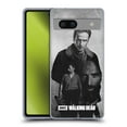 thumbnail image 1 of Head Case Designs Officially Licensed AMC The Walking Dead Double Exposure Rick Soft Gel Case Compatible with Google Pixel 7a, 1 of 7