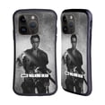 thumbnail image 1 of Head Case Designs Officially Licensed AMC The Walking Dead Double Exposure Sasha Hybrid Case Compatible with Apple iPhone 15 Pro, 1 of 7