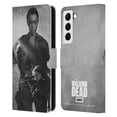 thumbnail image 1 of Head Case Designs Officially Licensed AMC The Walking Dead Double Exposure Sasha Leather Book Wallet Case Cover Compatible with Samsung Galaxy S22 5G, 1 of 6