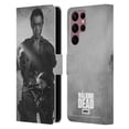 thumbnail image 1 of Head Case Designs Officially Licensed AMC The Walking Dead Double Exposure Sasha Leather Book Wallet Case Cover Compatible with Samsung Galaxy S22 Ultra 5G, 1 of 6