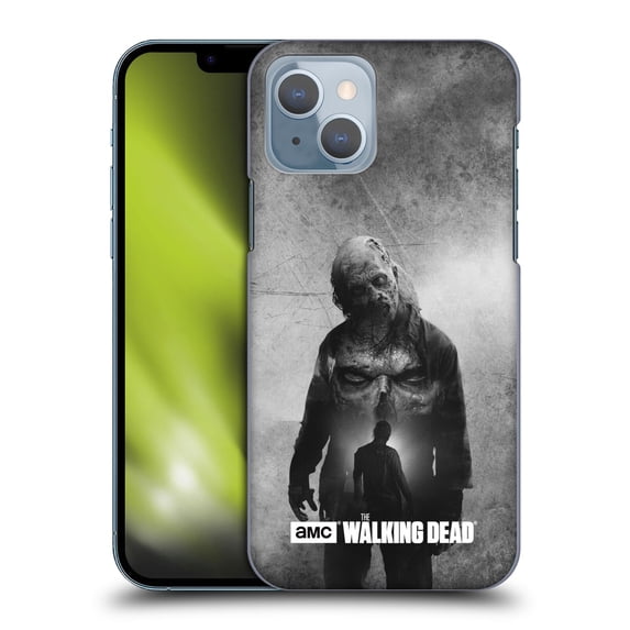 Head Case Designs Officially Licensed AMC The Walking Dead Double Exposure Walker Hard Back Case Compatible with Apple iPhone 14