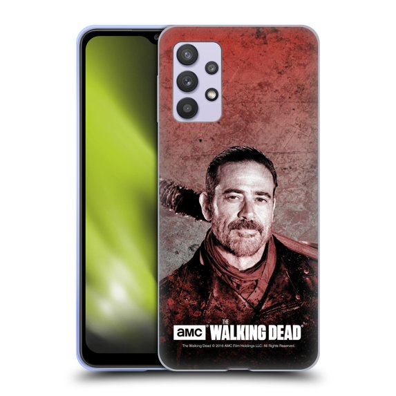 Head Case Designs Officially Licensed AMC The Walking Dead Negan Lucille 2 Soft Gel Case Compatible with Samsung Galaxy A32 5G / M32 5G (2021)