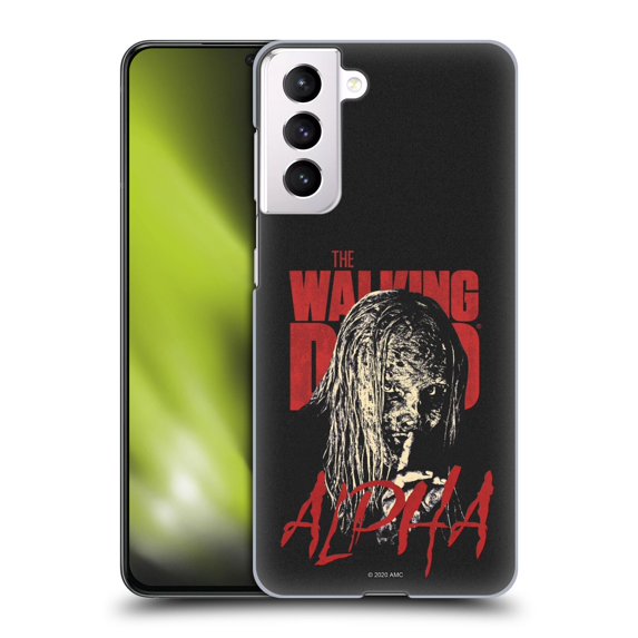 Head Case Designs Officially Licensed AMC The Walking Dead Season 10 Character Portraits Alpha Hard Back Case Compatible with Samsung Galaxy S21 5G