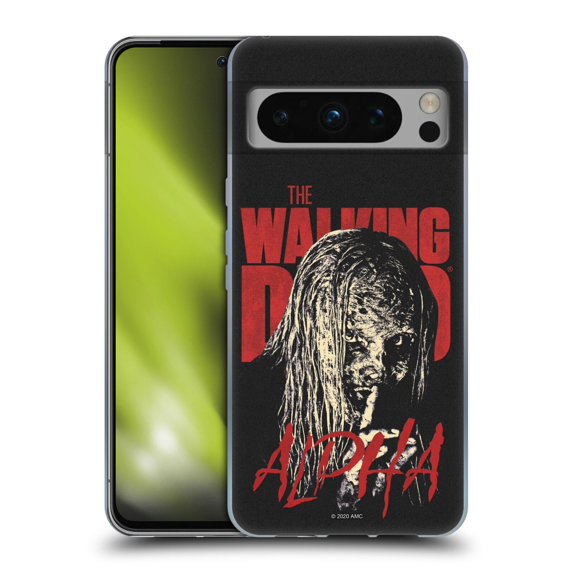 Head Case Designs Officially Licensed AMC The Walking Dead Season 10 Character Portraits Alpha Soft Gel Case Compatible with Google Pixel 8 Pro