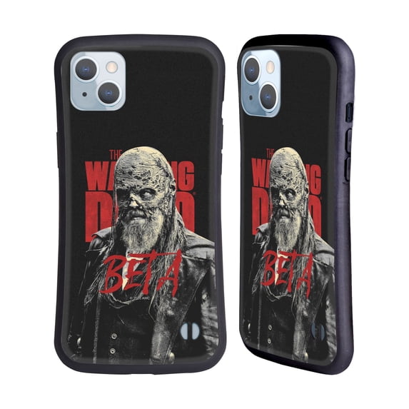 Head Case Designs Officially Licensed AMC The Walking Dead Season 10 Character Portraits Beta Hybrid Case Compatible with Apple iPhone 14 Plus