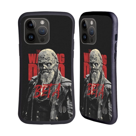 Head Case Designs Officially Licensed AMC The Walking Dead Season 10 Character Portraits Beta Hybrid Case Compatible with Apple iPhone 15 Pro Max